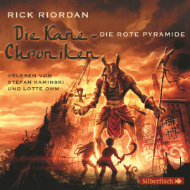 Hörbuch Die Kane-Chroniken, Die rote Pyramide  - Autor Rick Riordan   - gelesen von Schauspielergruppe