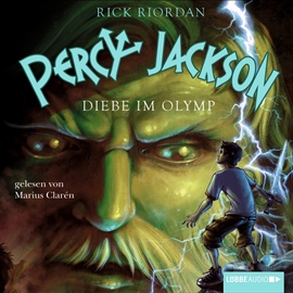 Hörbuch Diebe im Olymp (Percy Jackson 1)  - Autor Rick Riordan   - gelesen von Marius Clarén