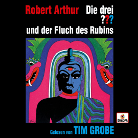 Hörbuch Tim Grobe liest: Die drei ??? und der Fluch des Rubins  - Autor Robert Arthur   - gelesen von Tim Grobe