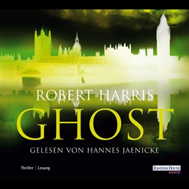 Hörbuch Ghost  - Autor Robert Harris   - gelesen von Hannes Jaenicke