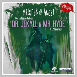 Hörbuch Meister der Angst - Der seltsame Fall von Dr. Jekyll und Mr. Hyde  - Autor Robert Louis Stevenson   - gelesen von Frank Glaubrecht
