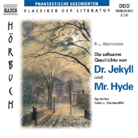 Hörbuch Die seltsame Geschichte von Dr. Jekyll und Mr. Hyde  - Autor Robert Louis Stevenson   - gelesen von Felix von Manteuffel