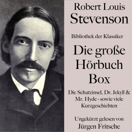 Hörbuch Robert Louis Stevenson: Die große Hörbuch Box.  - Autor Robert Louis Stevenson   - gelesen von Jürgen Fritsche