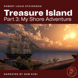 Hörbuch Treasure Island (Part 3: My Shore Adventure)  - Autor Robert Louis Stevenson   - gelesen von Schauspielergruppe