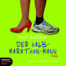 Hörbuch Der Halb-Marathon-Mann  - Autor Rolf Bläsing   - gelesen von Herbert Schäfer