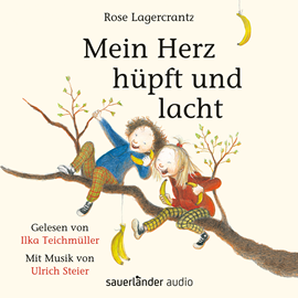 Hörbuch Mein Herz huepft und lacht (Dunne 2)  - Autor Rose Lagercrantz   - gelesen von Ilka Teichmüller