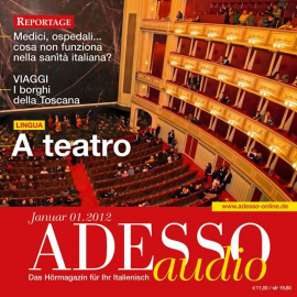 Hörbuch Italienisch lernen Audio - Im Theater  - Autor Rossella Dimola   - gelesen von Schauspielergruppe