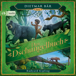 Hörbuch Das Dschungelbuch  - Autor Rudyard Kipling   - gelesen von Joachim Kaps