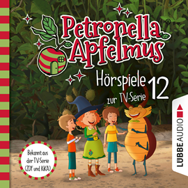 Hörbuch Petronella Apfelmus, Teil 12: Eine seltsame Aushilfe, Diebesjagd!, Hexische Beförderung  - Autor Sabine Städing   - gelesen von Schauspielergruppe