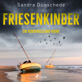 Hörbuch Friesenkinder: Ein Nordfriesland-Krimi (Ein Fall für Thamsen & Co. 6)  - Autor Sandra Dünschede   - gelesen von Brigitte Carlsen