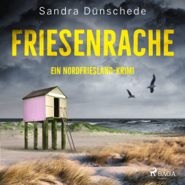 Hörbuch Friesenrache: Ein Nordfriesland-Krimi (Ein Fall für Thamsen & Co. 3)  - Autor Sandra Dünschede   - gelesen von Brigitte Carlsen