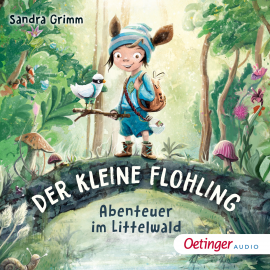 Hörbuch Der kleine Flohling 1. Abenteuer im Littelwald  - Autor Sandra Grimm   - gelesen von Julian Horeyseck