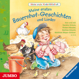 Hörbuch Meine erste Kinderbibliothek. Meine ersten Bauernhof-Geschichten und Lieder  - Autor Sandra Grimm   - gelesen von Various Artists