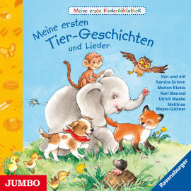 Hörbuch Meine erste Kinderbibliothek. Meine ersten Tier-Geschichten  - Autor Sandra Grimm   - gelesen von Schauspielergruppe