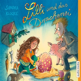 Hörbuch Lilli und das Drachenei  - Autor Sandra Klocke   - gelesen von Philipp Schepmann