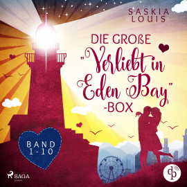Hörbuch Die große "Verliebt in Eden Bay"-Box (Band 1-10)  - Autor Saskia Louis   - gelesen von Schauspielergruppe