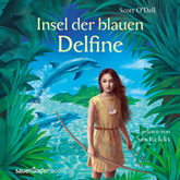 Hörbuch Insel der blauen Delfine  - Autor Scott O'Dell   - gelesen von Sascha Maria Icks