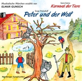 Hörbuch Serge Prokofieff: Peter und der Wolf & Saint-Saëns: Karneval der Tiere  - Autor Segej Prokofieff   - gelesen von Schauspielergruppe