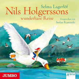 Hörbuch Nils Holgerssons wunderbare Reise  - Autor Selma Lagerlöf   - gelesen von Stefan Kaminski