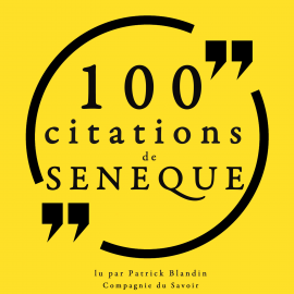 Hörbuch 100 citations de Sénèque  - Autor Sénèque   - gelesen von Nicolas Planchais