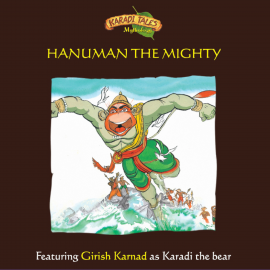 Hörbuch Hanuman the Mighty  - Autor Shobha Viswanath   - gelesen von Girish Karnad