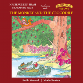 Hörbuch The Monkey and the Crocodile  - Autor Shobha Viswanath   - gelesen von Naseeruddin Shah