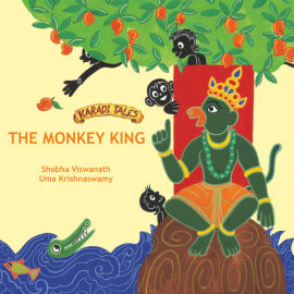 Hörbuch The Monkey King  - Autor Shobha Viswanath   - gelesen von Saeed Jaffrey
