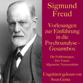 Hörbuch Sigmund Freud: Vorlesungen zur Einführung in die Psychoanalyse – Gesamtbox  - Autor Sigmund Freud   - gelesen von Sven Görtz