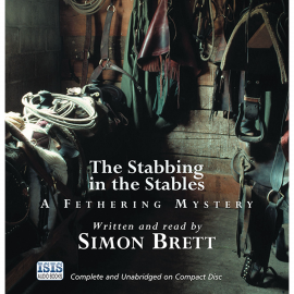 Hörbuch The Stabbing in the Stables  - Autor Simon Brett   - gelesen von Simon Brett