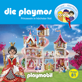 Hörbuch Die Playmos - Das Original Playmobil Hörspiel, Folge 81: Prinzessin in Not  - Autor Simon X. Rost, Florian Fickel   - gelesen von Schauspielergruppe