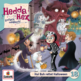 Hörbuch Folge 18: Hui Buh rettet Halloween  - Autor Simone Veenstra   - gelesen von Schauspielergruppe