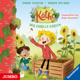 Hörbuch Käthe. Der Gorilla-Garten  - Autor Simone Veenstra   - gelesen von Katja Danowski