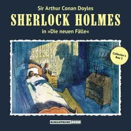 Hörbuch Sherlock Holmes, Die neuen Fälle, Collector's Box 1  - Autor Sir Arthur Conan Doyle, Andreas Masuth, Marc Freund, Gerd Naumann, Thomas Tippner   - gelesen von Schauspielergruppe