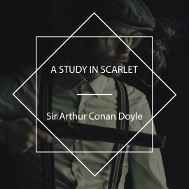 Hörbuch A Study in Scarlet  - Autor Sir Arthur Conan Doyle   - gelesen von Laurie Anne Walden