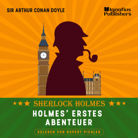 Hörbuch Holmes' erstes Abenteuer  - Autor Sir Arthur Conan Doyle   - gelesen von Schauspielergruppe