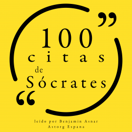 Hörbuch 100 citas de Sócrates  - Autor Socrates   - gelesen von Benjamin Asnar