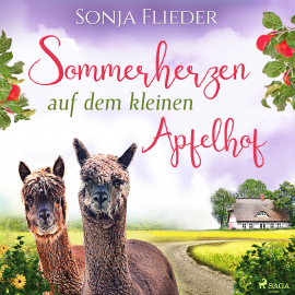 Hörbuch Sommerherzen auf dem kleinen Apfelhof  - Autor Sonja Flieder   - gelesen von Sabine Fischer