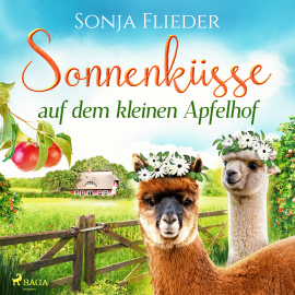 Hörbuch Sonnenküsse auf dem kleinen Apfelhof  - Autor Sonja Flieder   - gelesen von Sabine Fischer