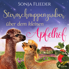 Hörbuch Sternschnuppenzauber über dem kleinen Apfelhof  - Autor Sonja Flieder   - gelesen von Sabine Fischer