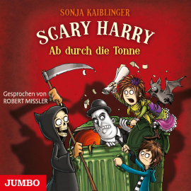 Hörbuch Scary Harry. Ab durch die Tonne  - Autor Sonja Kaiblinger   - gelesen von Robert Missler