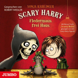 Hörbuch Scary Harry. Fledermaus frei Haus  - Autor Sonja Kaiblinger   - gelesen von Robert Missler