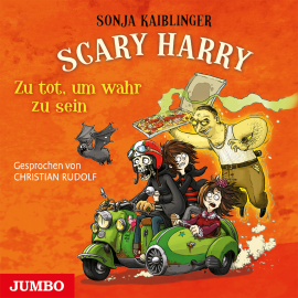Hörbuch Scary Harry. Zu tot, um wahr zu sein  - Autor Sonja Kaiblinger   - gelesen von Christian Rudolf