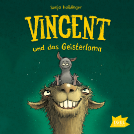 Hörbuch Vincent und das Geisterlama  - Autor Sonja Kaiblinger   - gelesen von Christian Rudolf