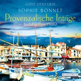 Hörbuch Provenzalische Intrige - Ein Fall für Pierre Durand  - Autor Sophie Bonnet   - gelesen von Götz Otto
