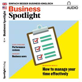 Hörbuch Business-Englisch lernen Audio - Effektives Time-Management  - Autor Spotlight Verlag   - gelesen von Various Artists