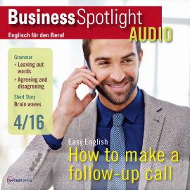 Hörbuch Business-Englisch lernen Audio - Folgetelefonate  - Autor Spotlight Verlag   - gelesen von Various Artists