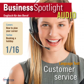 Hörbuch Business-Englisch lernen Audio - Kundenservice  - Autor Spotlight Verlag   - gelesen von Schauspielergruppe