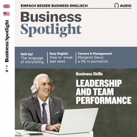 Hörbuch Business-Englisch lernen Audio - Leadership and team performance  - Autor Spotlight Verlag   - gelesen von Various Artists