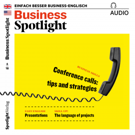 Hörbuch Business-Englisch lernen Audio - Telefonkonferenzen  - Autor Spotlight Verlag   - gelesen von Various Artists