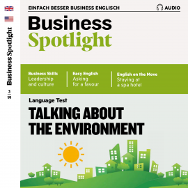 Hörbuch Business-Englisch lernen Audio - Über Umweltthemen sprechen  - Autor Spotlight Verlag   - gelesen von Various Artists